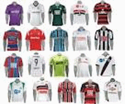Camisetas de futebol